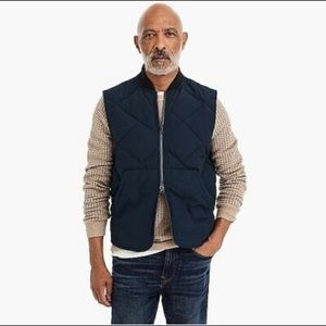 J Crew Nordic Vest- Sz Small- Navy